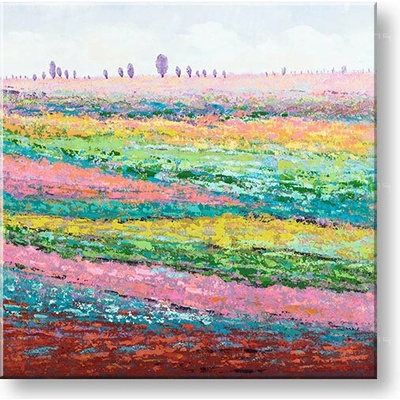 Maľovaný obraz na stenu KRAJINA 70x70 cm - 70×70 cm / Klasický 2 cm