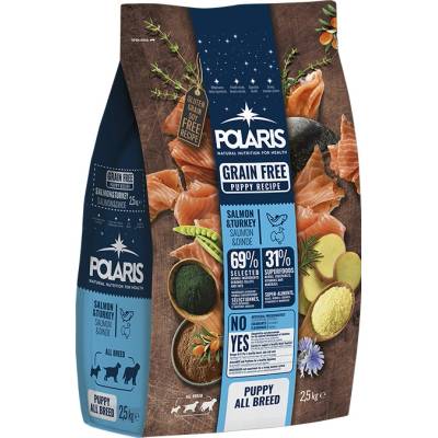 Polaris Grain Free Puppy All Breed Salmon & Turkey 12 kg