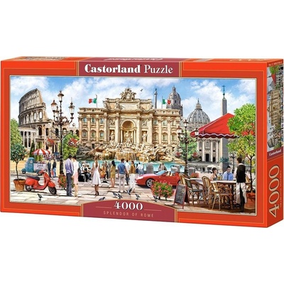 Castorland Splendor of Rome 4000 pcs Пъзел 4000 броя Град (352448)