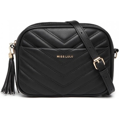Miss Lulu dámská crossbody kabelka Anife černá