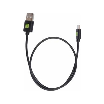 Techly USB3.1 Cable Plug Type-A - USB Type-C Plug Black