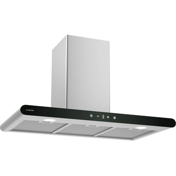 Klarstein Аспиратор CurveVent, 700 м³/ч, Сензорно докосване, LED, 110 W, EEK A+ (CGCH7_CurVen_90BK+SS) (CGCH7_CurVen_90BK+SS)