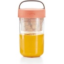 Lékué svačinový box Jar To Go 600 ml lososový