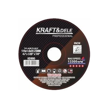 Kraft & Dele Brusný kotouč 115 x 6,0 x 22,23 mm KD1992