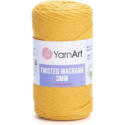 Yarn Art YarnArt Twisted Macrame 3mm Twisted Macrame 3mm: Twisted Macrame 3mm 796