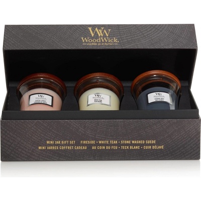 WoodWick Sada Evening Onyx & Solar Ylang & Coastal Sunset 3 x 85 g
