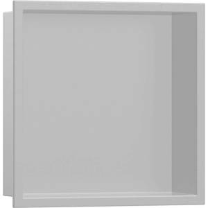Hansgrohe XtraStoris Original - Стенна ниша с рамка, 30x30x10 см, бетонно сива 56061380 (56061380)