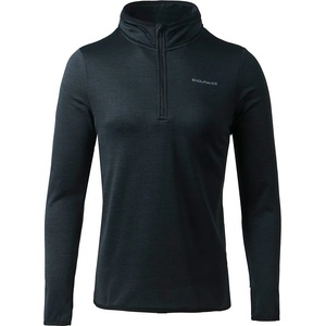 ENDURANCE Дамска тениска ENDURANCE Women's Vironic Waffle Melange Loose Fit Midlayer Fleece jumper - Black - размер 34 (EU) (105-3371-0112)