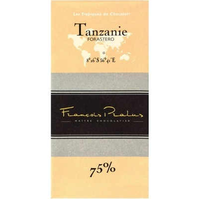Francois Pralus Čokoláda Tanzánie 75% 100 g