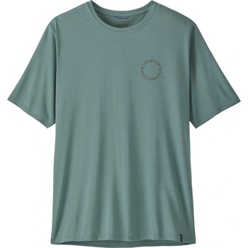 Patagonia Men's Capilene Cool Daily Shirt - Spoke Stencil Размер: M / Цвят: син