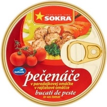 Sokra Pečenáče v paradajkovej omáčke 240 g