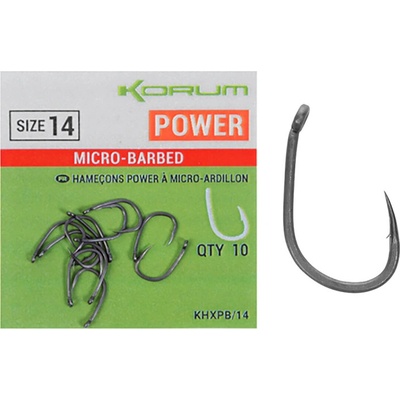 Korum Xpert Power Hooks vel.10 10 ks – Zboží Mobilmania