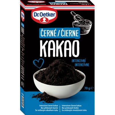 Dr. Oetker Čierne kakao 70 g