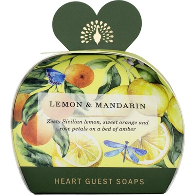 English Soap Company Lemon & Mandarin Sada tuhých mýdel 3 x 20 g