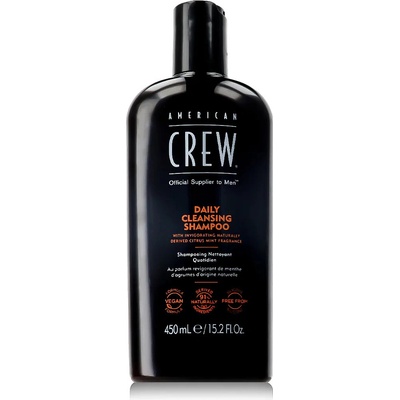 American Crew Daily Cleansing Šampón s osviežujúcou vôňou citrónov a mäty 450 ml