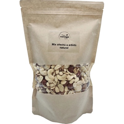 NONAGE Mix orechov a arašidov natural nesolených 750 g