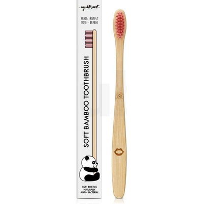 My White Secret Bamboo Toothbrush bambusová zubná kefka soft