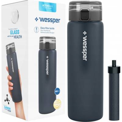 Wessper Activemax Clarti GLASS 680 ml + 1 ks filtr