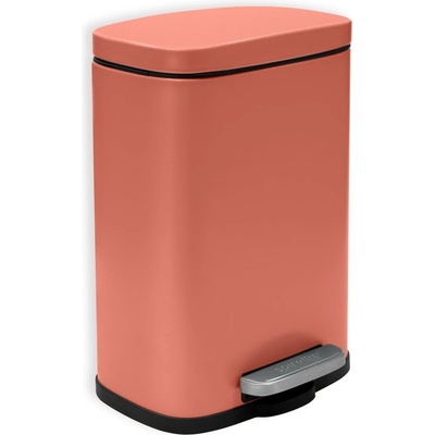 spirella Теракотено стоманено кошче за боклук с педал 5 l Akira - Spirella (10.21227)