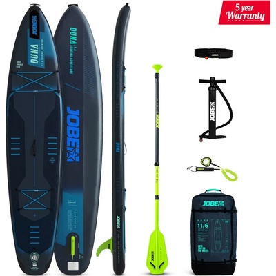Paddleboard Jobe Aero Duna SUP Board 11'6 Package Blue