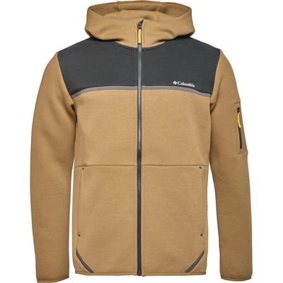Columbia AGATE ROCK HOODIE Hnědá,Tmavě šedá,Bílá