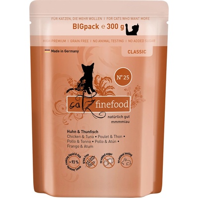 Catz Finefood kuřecí a tuňák 6 x 300 g