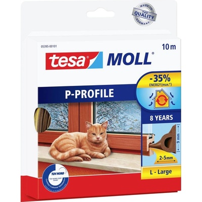 Tesa P-Profile 05395-00101-00 Tesamoll Těsnicí páska 10 m x 9 mm hnědá 1 ks