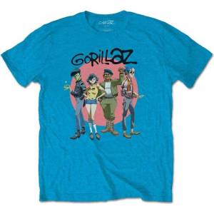 Gorillaz Group Circle Rise Sapphire Blue L Риза (GORTS04MBL03)