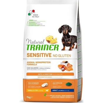Trainer Natural Sensitive No Gluten Puppy & Jun Mini losos 0,8 kg