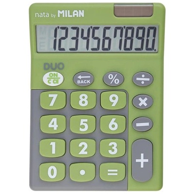 MILAN DUO 10-místní zelená - blistr 452001