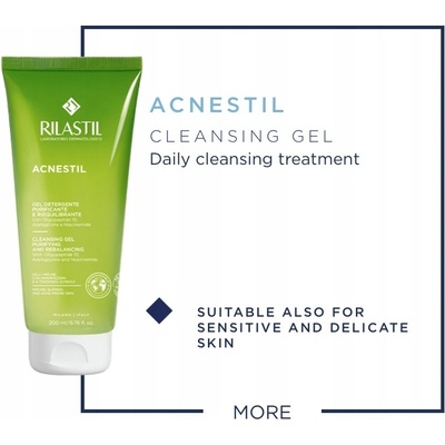 Rilastil acnestil čistící gel 200 ml
