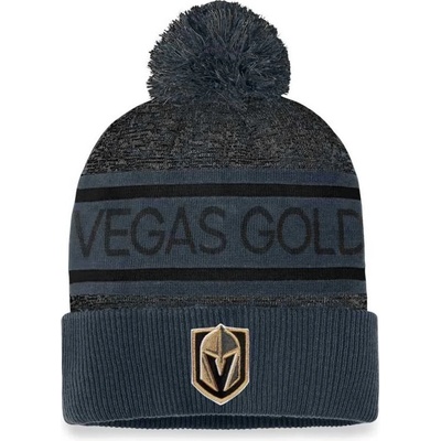 Fanatics Vegas Golden Knights 23 Authentic Pro Rink Heathered Cuffed Pom