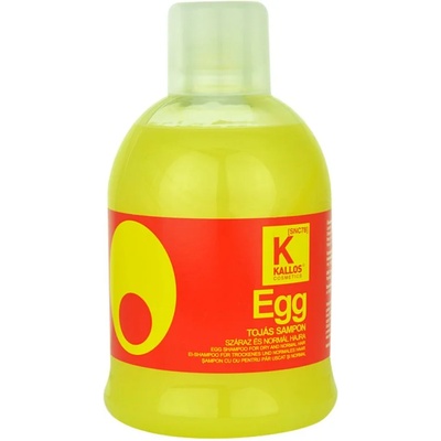 Kallos Egg подхранващ шампоан за суха и нормална коса 1000ml