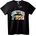 NOONEBRAND Тениска с Класически Герои - 4XL, Black