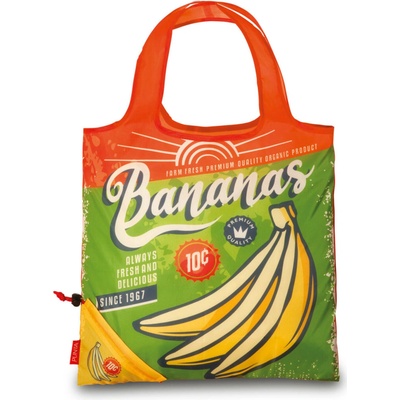 Fabrizio Skládací nákupní taška Bananas 10423-0800 zelená