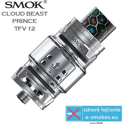 Smoktech TFV12 Prince clearomizér strieborná 8,0ml