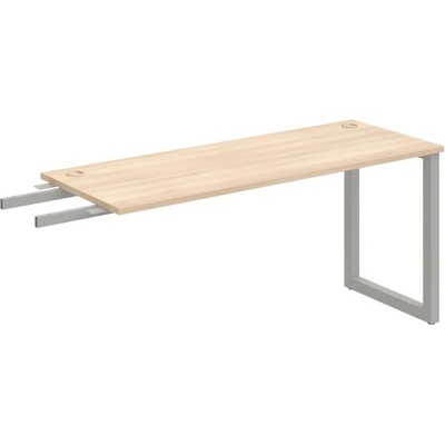 OFFICE PRO s.r.o. HOBIS prídavný stôl do uhla - UE O 1600 RU, hĺbka 60 cm, agát