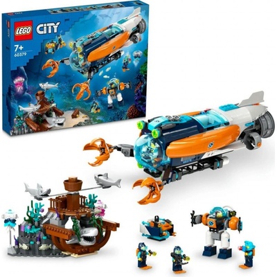 LEGO® City 60379 Hlubinná průzkumná ponorka