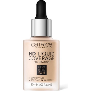 Tekutý make-up HD Liquid Coverage Foundation 20 Rose Beige 30 ml