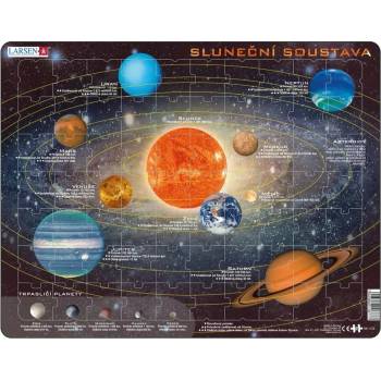 Dino - Puzzle Vzdelávacie puzzle: Slnečná sústava - 40 - 99 piese