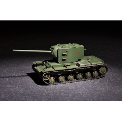 Trumpeter slepovací model Russian KV-2 with 107mm zis-6 1:72