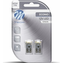 M-Tech W5W W2.1x9.5d 4 LED biele 2 ks, LB069W LB069W