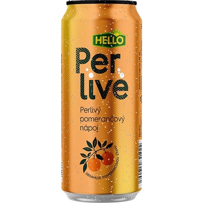 HELLO Perlivé pomeranč 12 x 330 ml