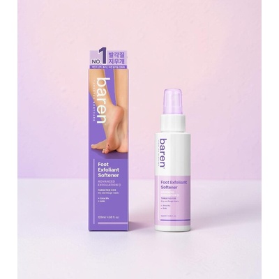 Baren Foot Exfoliant Softener exfoliační a změkčovací sprej na mozoly a ztvrdlou kůži chodidel 100 ml