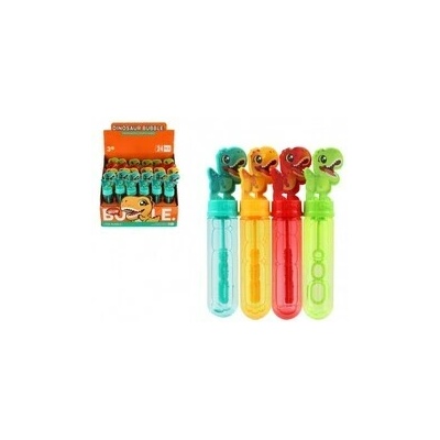 Bublifuk 40ml dinosaurus plast 14cm mix farieb