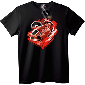 NOONEBRAND Тениска Баскетболна легенда 23 - 2XL, Black
