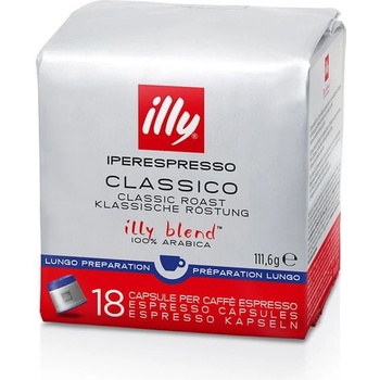 Illy iperEspresso HES Home Classico Lungo kávové kapsule 18 ks