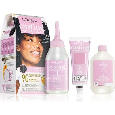 L'Oréal Casting Natural Gloss 123 Černá čokoláda