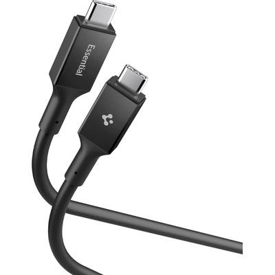Spigen Essential USB-C към USB-C кабел 240W черен EB24012CC (ACA09461)