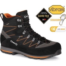 Aku Trekker Lite III Wide Gtx Black Orange Treková široká obuv